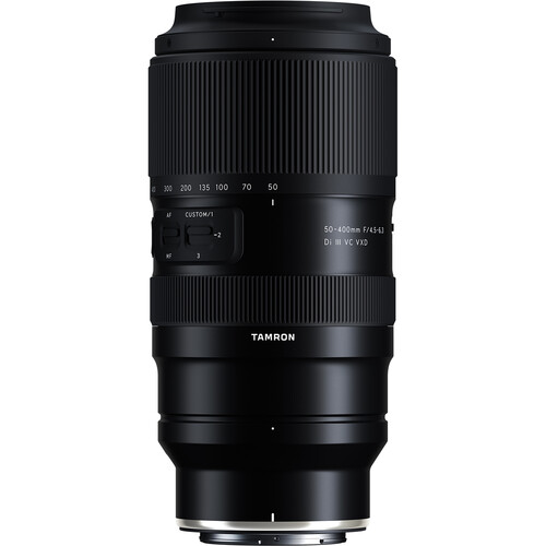 Tamron 50-400mm F4.5-6.3 DI III VC VXD