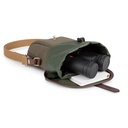 Billingham Galbin 8 Binocular Case - Sage Fibrenyte & Chocolate Leather