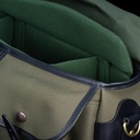 Billingham Hadley Small Pro - Sage Fibrenyte & Black LEather