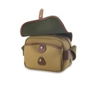 Billingham S2 Camera Bag - Sage FibreNyte & Chocolate Leather