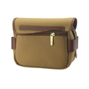 Billingham S2 Camera Bag - Sage FibreNyte & Chocolate Leather