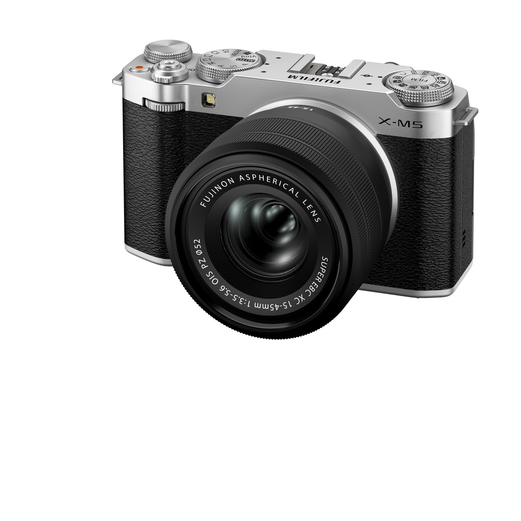 Fujifilm X-M5 with XC 15-45mm Lens - Silver