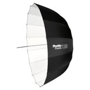 Phottix Premio Reflective Umbrella with Diffuser (120cm/47") - W&B Kit