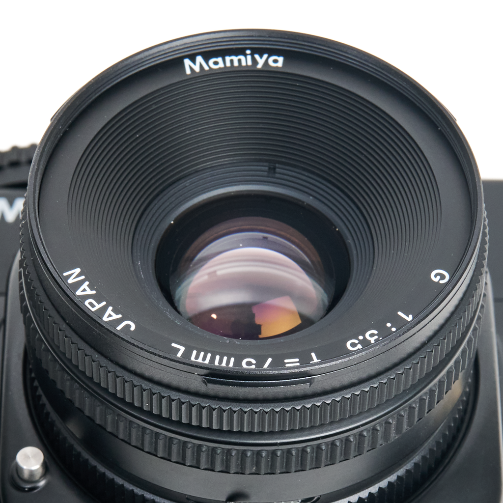 Mamiya 6 w/- 75mm f/3.5 kit Grade 9