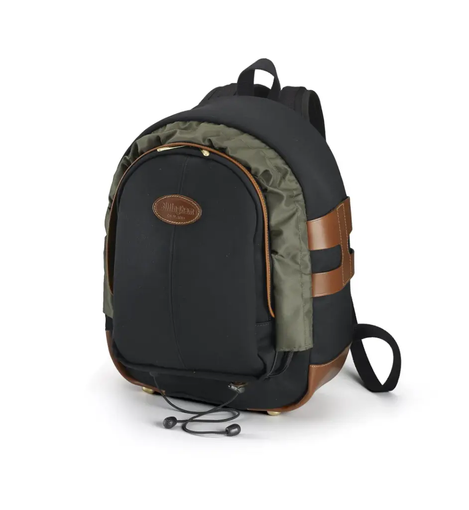 Billingham 25 Rucksack - Black & Tan Leather