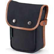 Billingham Delta Pocket - Black Canvas & Tan Leather