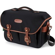 Billingham Hadley One - Black Canvas & Tan Leather