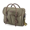 Billingham Thomas Briefcase & Laptop Bag - Sage FibreNyte & Chocolate Leather