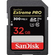 Sandisk 32GB Extreme PRO SDHC Card 300MB/s