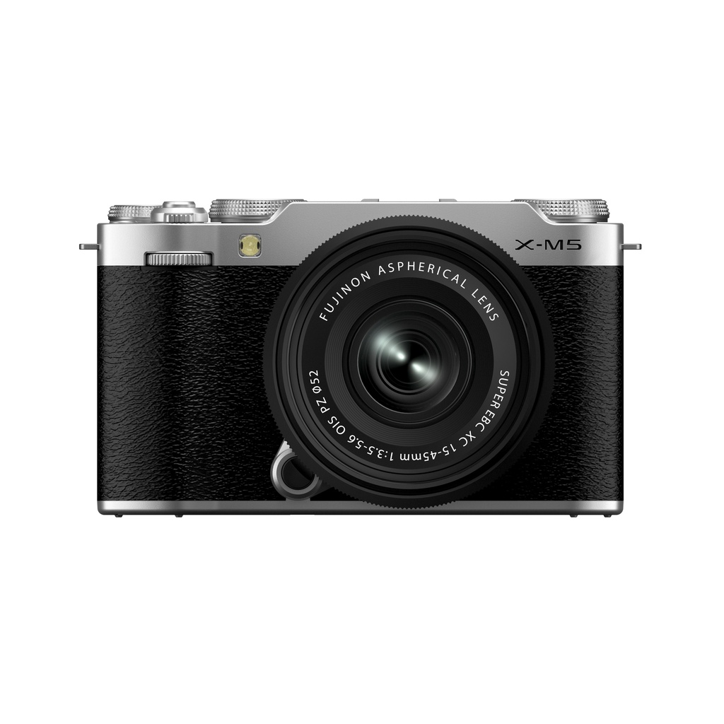 Fujifilm X-M5 with XC 15-45mm Lens Silver