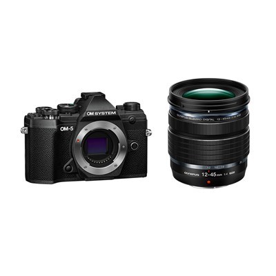 OM System OM-5 with 12-45mm Lens - Black