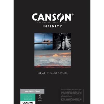 Canson A3+ ARCHES Aquarelle Rag 310gsm (25 Sheets)