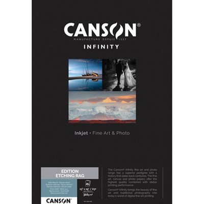 Canson A2 Edition Etching Rag 310gsm (25 Sheets)