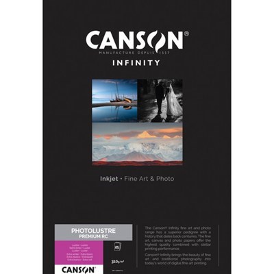 Canson A3+ Photo Lustre Premium RC 310gsm (25 Sheets)