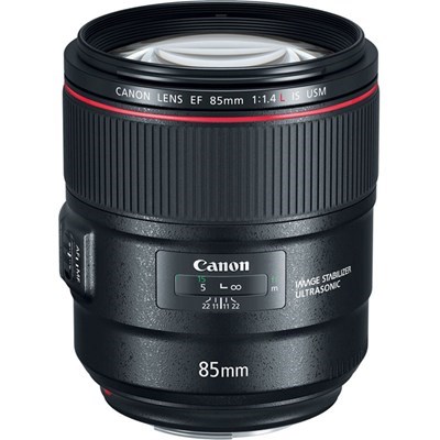 Rental Canon EF 85mm f/1.4L IS USM Lens