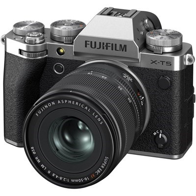 Fujifilm X-T5 Silver + 16-50mm f/2.8-4.8 R LM WR Lens