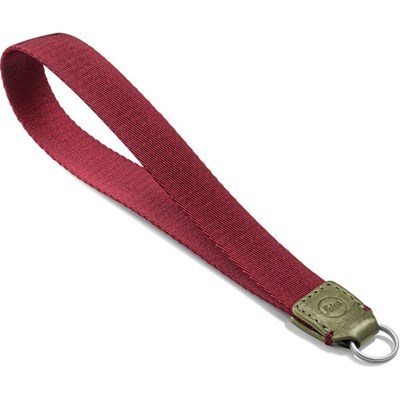 LEICA D-LUX 8 WRIST STRAP - Olive & Burgundy