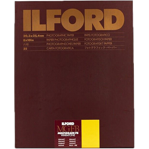 Ilford 8x10 MGFB Warmtone Matt (100 Sheets)