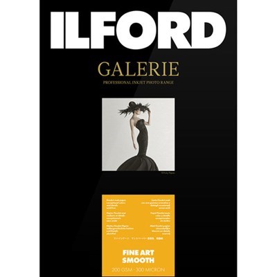 Ilford A4 Galerie Fine Art Smooth 200gsm (25 Sheets)