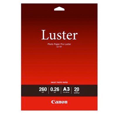 Canon A3 Luster Photo Paper Pro (20 Sheets)