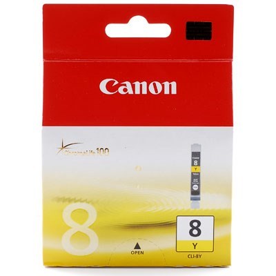 Canon CLI-8Y ChromaLife 100 Yellow Ink