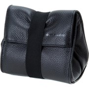 Artisan & Artist ACAM-77 Leather Camera Pouch - Black