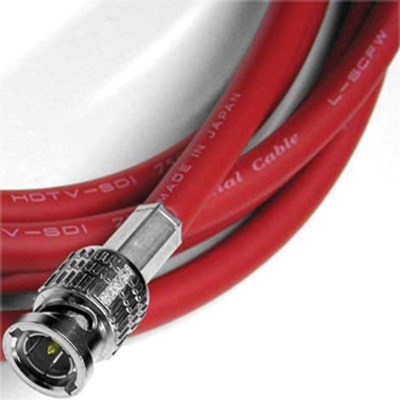 Cancare HD-SDI Video Coaxial Cable 10' BNC - BNC red Grade 10