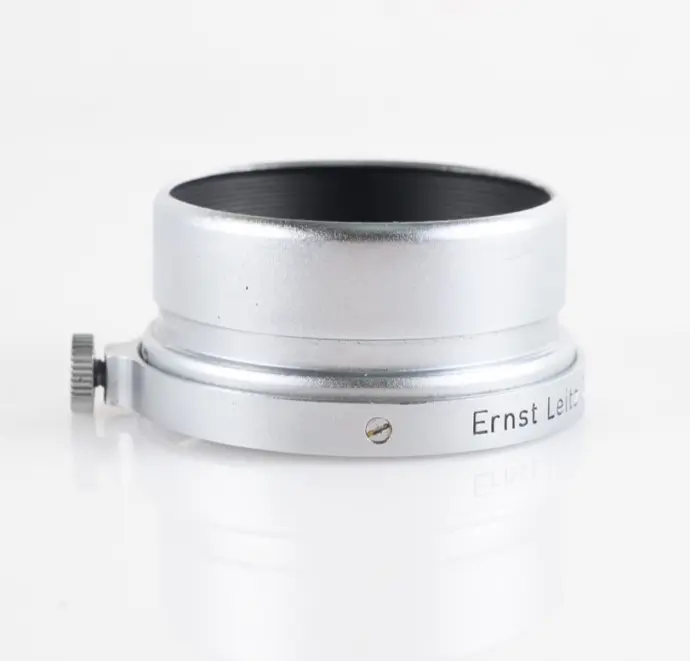 Leica Lens hood: 50mm f/3.5 Elmar Grade 8