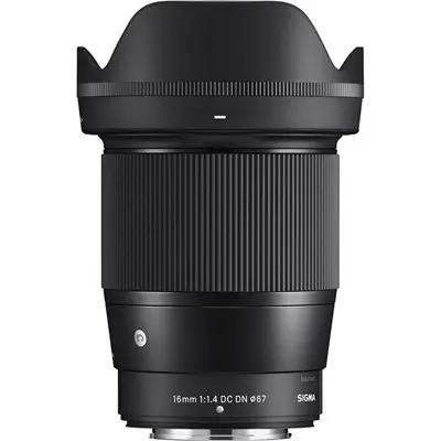 Sigma 16mm f/1.4 DC DN Contemporary Fuji X lens Grade 10