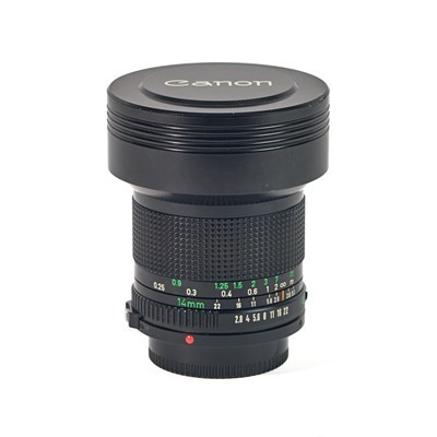 Canon FD 14mm f/2.8 L lens Grade 8