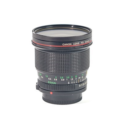 Canon FD 24mm f/1.4 L Lens Grade 9