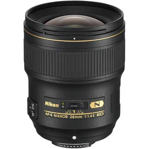 Nikon AF-S 28mm f/1.4E ED Lens Grade 8