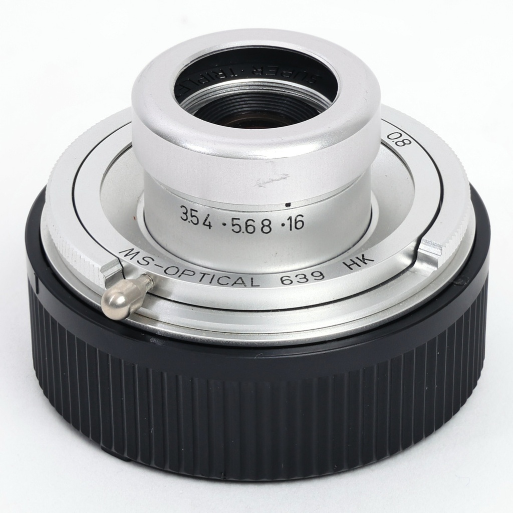 MS Optical 35mm f/3.5 MC Super-Triplet II Perar M mount lens Grade 9