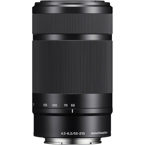 Sony 55-210mm f/4.5-6.3 E OSS Lens Black Grade 10