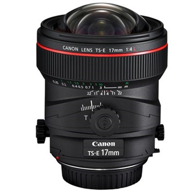 Canon TS-E 17mm f/4 Tilt-shift lens Grade 8