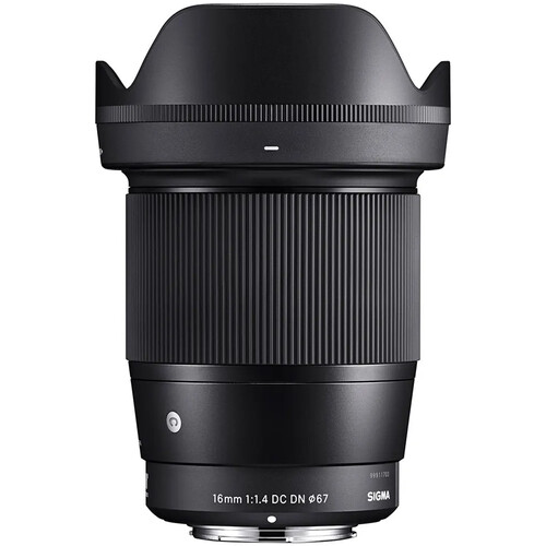 Sigma 16mm f/1.4 DC DN Contemporary Lens: Canon RFs