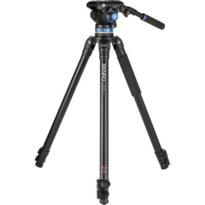 Benro A373FBS6PRO Aluminium 3-Sect Video Tripod + S6PRO Video Head