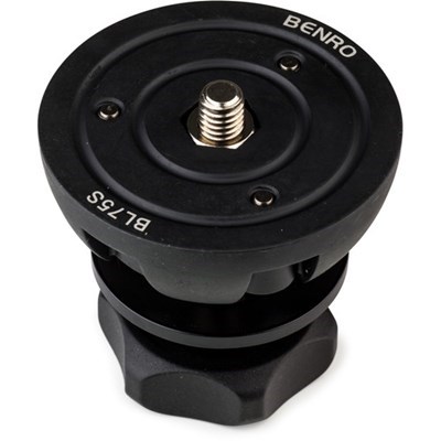 Benro 75mm Half Bowl Adapter w/ Short Handle