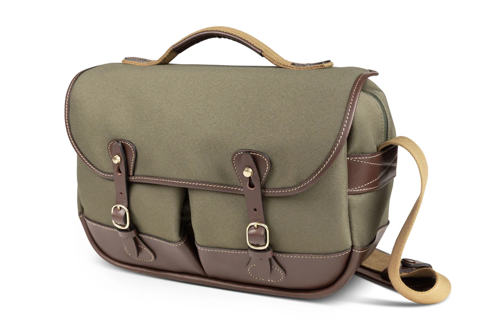 Billingham Mini Eventer - Sage Fibrenyte & Chocolate Leather