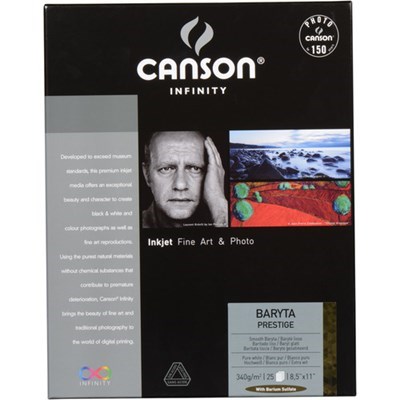 Canson Baryta Prestige 340gsm (25 Sheets)