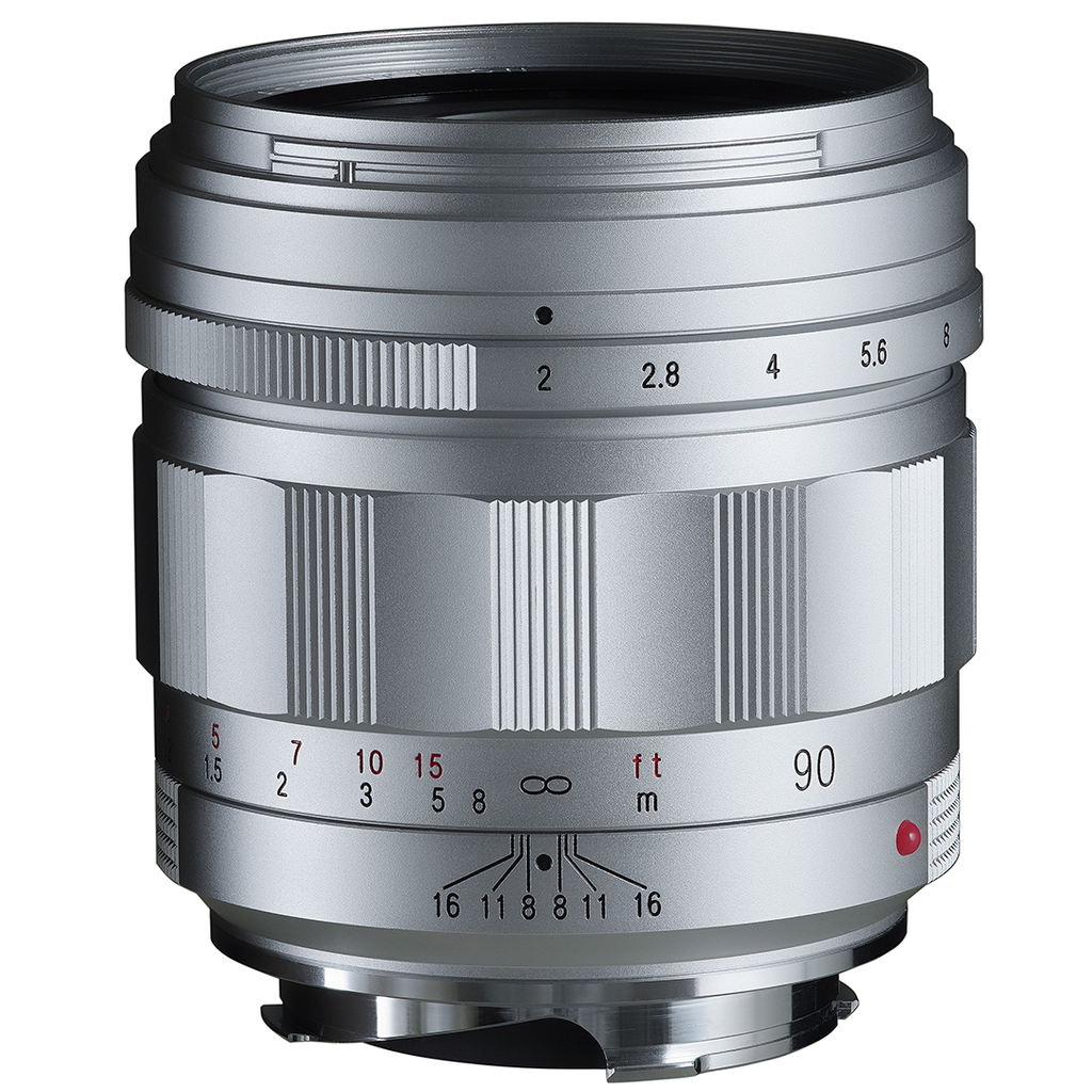 Voigtlander 90mm f/2 APO Ultron Lens Leica M - Silver