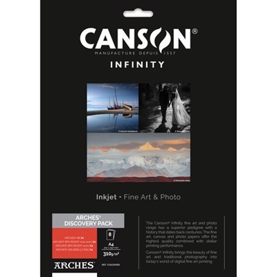 Canson Arches Discovery Pack (8 Sheets)