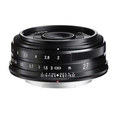 Voigtlander 27mm f2 ULTRON Lens: Fujifilm X Black Grade 10