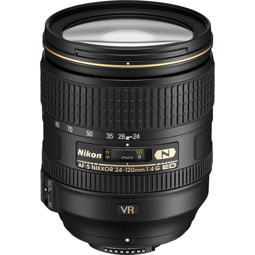 Nikon Nikkor AF-S 24-120mm f/4 G ED VR Lens - Grade 8