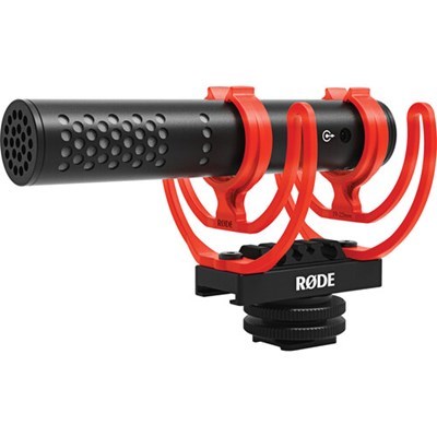 Rode VideoMic GO II Lightweight Directional On-Camera Microphone with Helix Mount Light