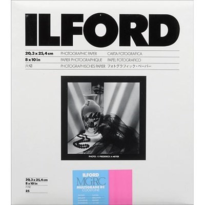 Ilford 8x10 MGRC Cooltone Glossy (25 Sheets)