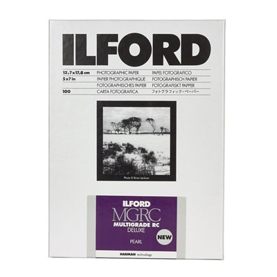 Ilford 5x7 MGRC Multigrade Deluxe Pearl (100 Sheets)