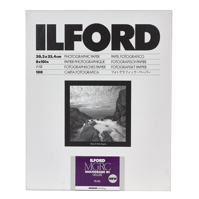 Ilford 8x10 MGRC Multigrade Deluxe Pearl 5th Gen (100 Sheets)