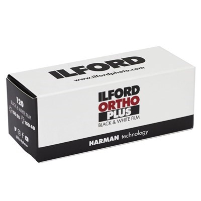 Ilford ORTHO PLUS 80 ISO Black & White Film 120 Roll