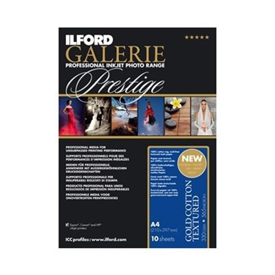 Ilford A3+ Galerie Gold Cotton Textured 330gsm (25 Sheets)